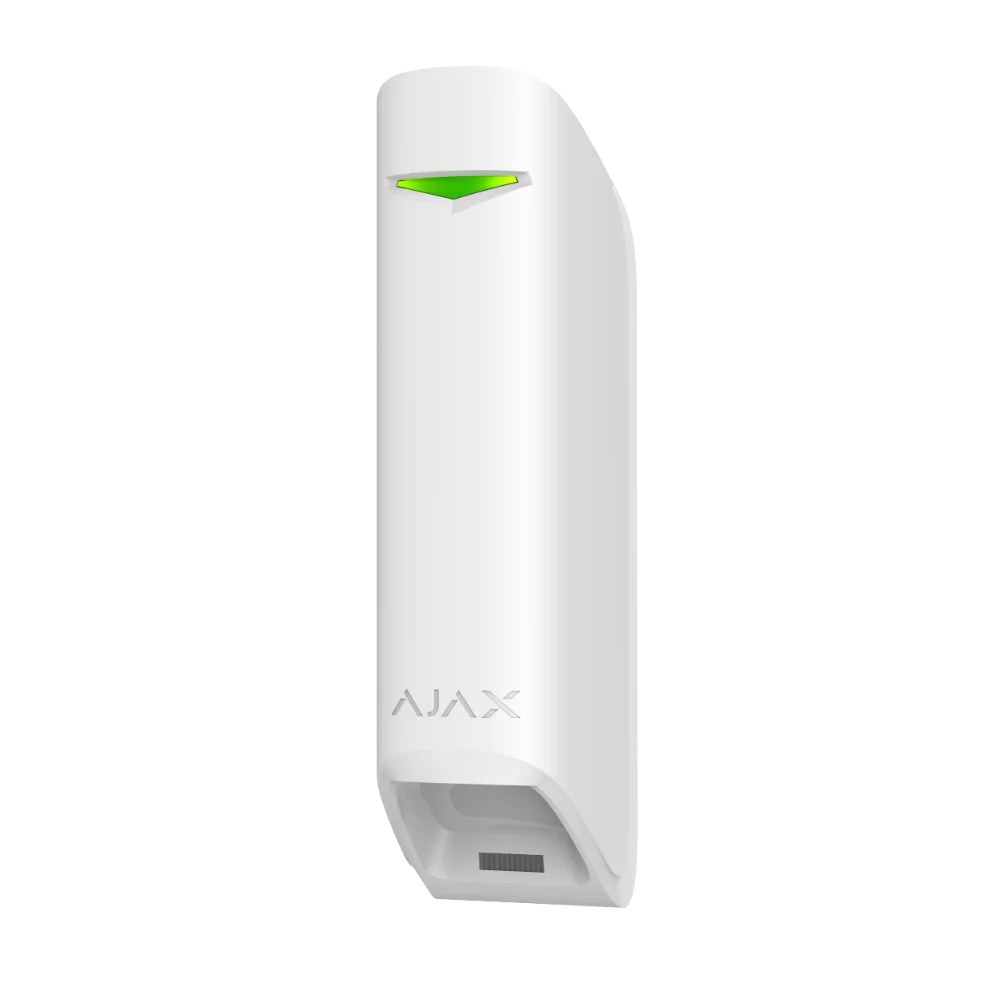 AJAX MotionProtect Curtain White - Narrow-Beam Motion Detector