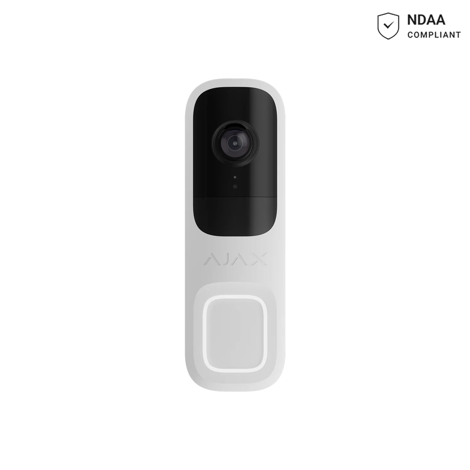 AJAX DoorBell White White - HDR Camera Motion Detector