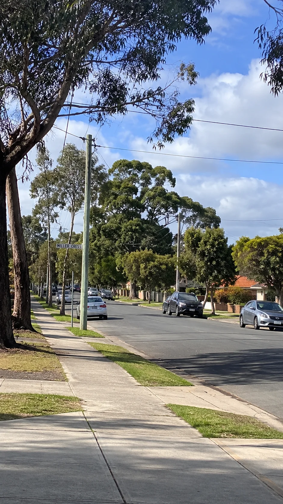 Home security installation in Mount Waverley showing alarm panel and zone configuration for a business-park-adjacent property