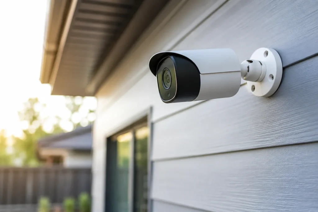 Security Cameras Outside House