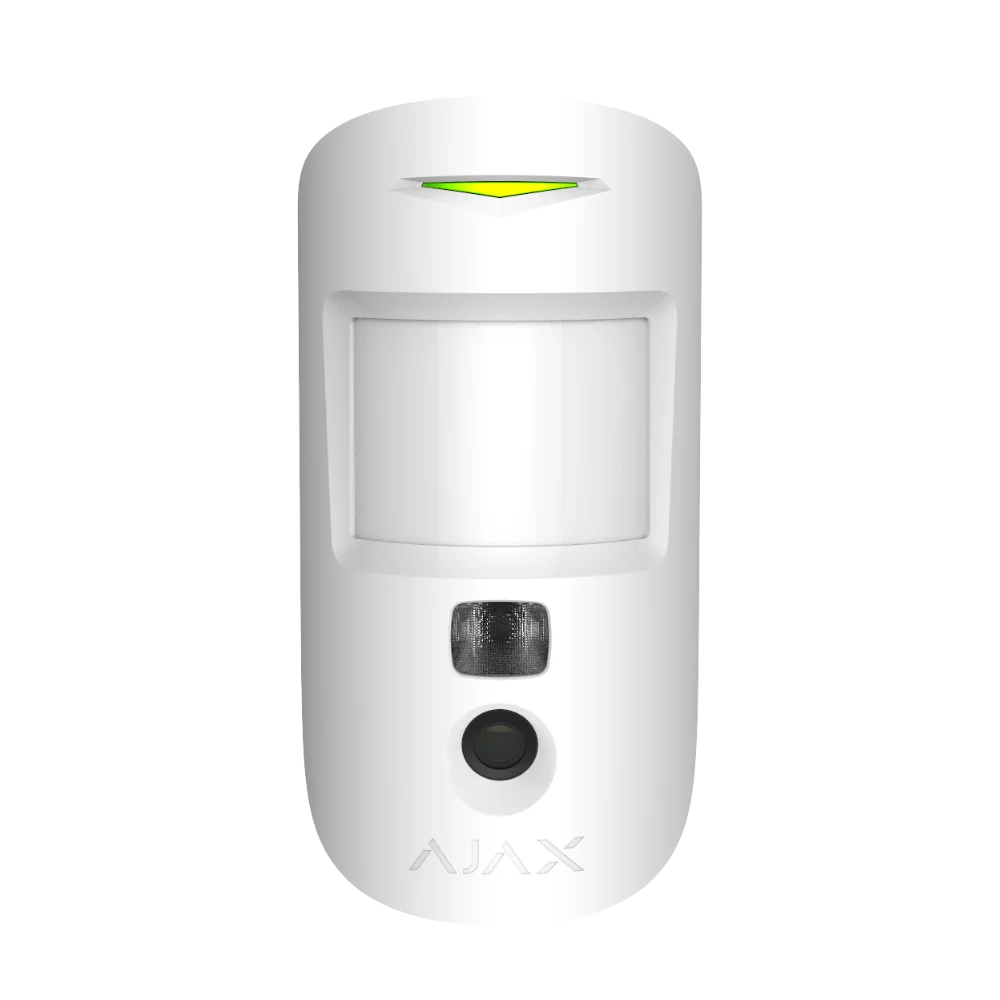 AJAX MotionCam HDR White - HDR Camera Motion Detector