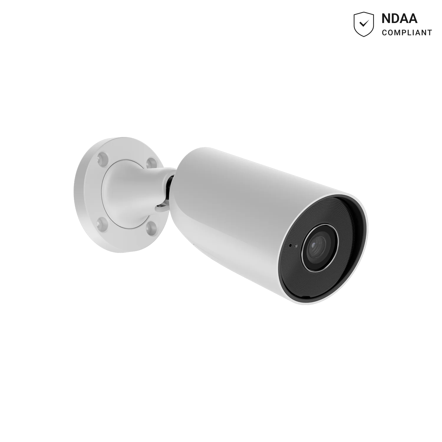 AJAX BulletCam 8MP White - IP Security Camera