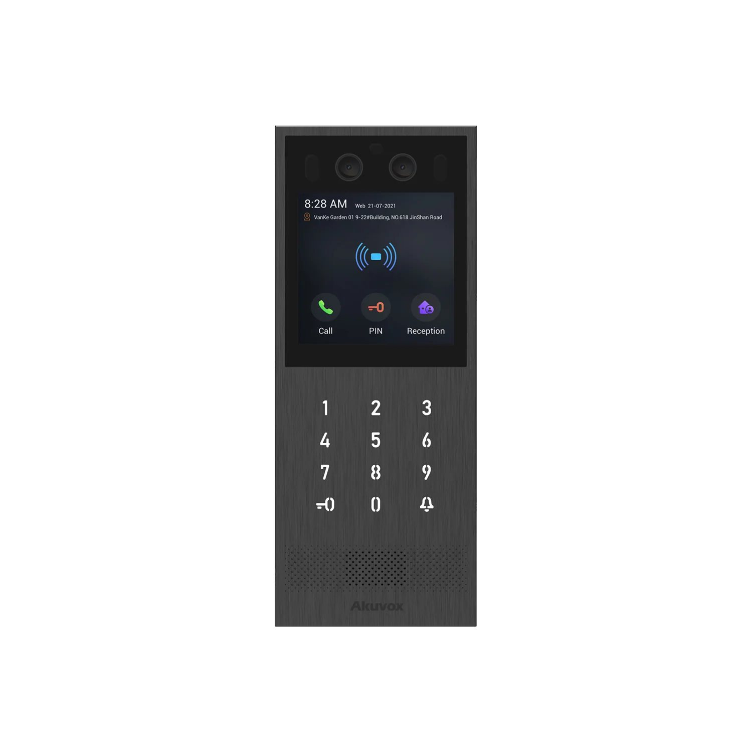 Akuvox X912S 4-Inch Stainless Steel Video Door Phone