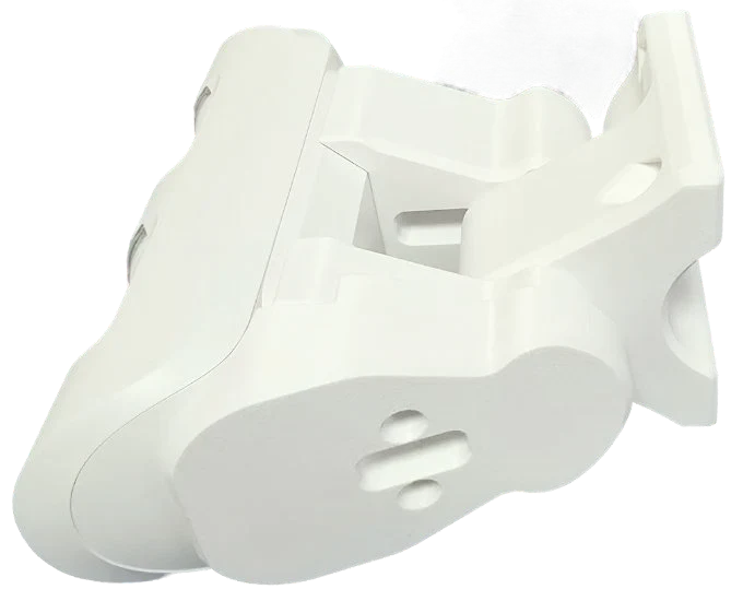 Wall Pole Mount White