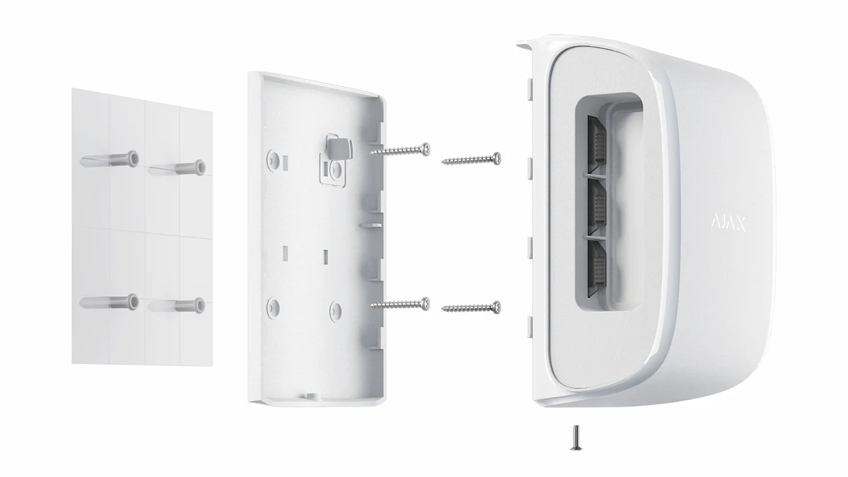 SmartBracket DualCurtain Outdoor White - Detail