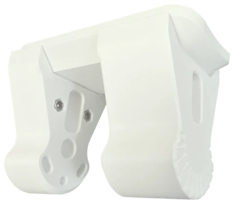 Wall Pole Mount White