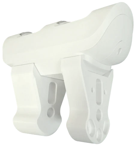 Wall Pole Mount White