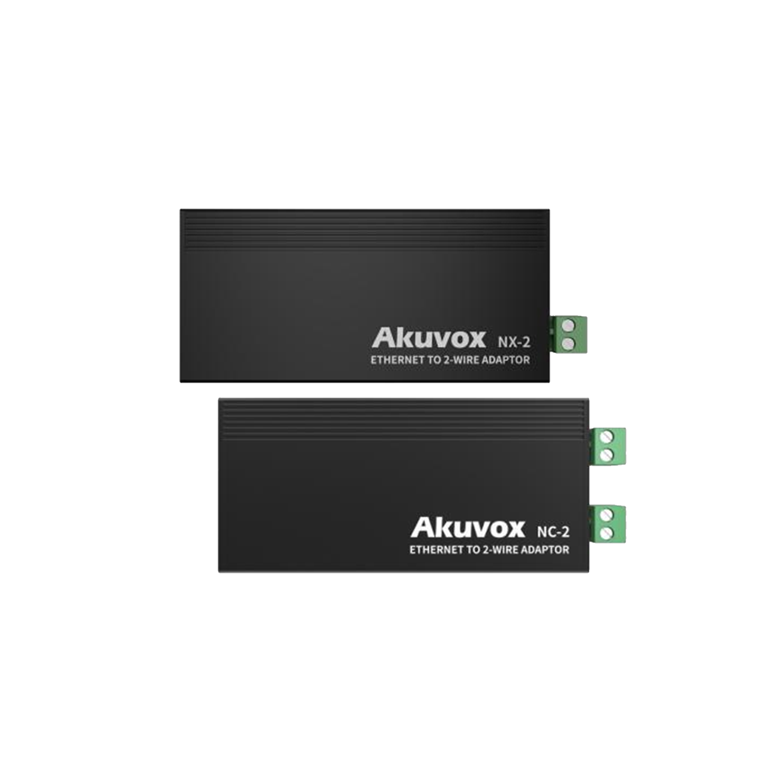 Akuvox Ethernet to 2-Wire Adapter Kit (NX-2 + NC-2)