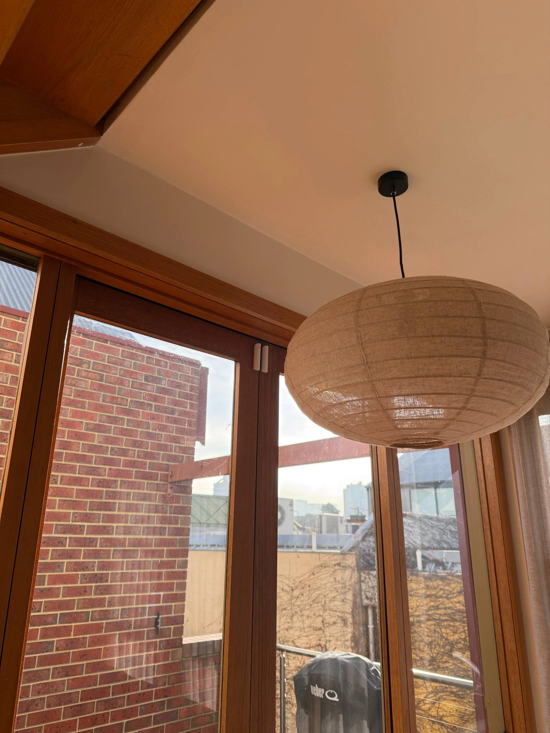 Residential alarm system equipment installed at a Melbourne home