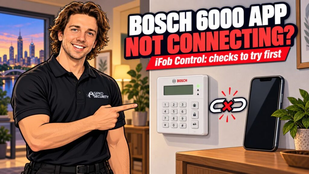 BOSCH 6000 APP NOT CONNECTING