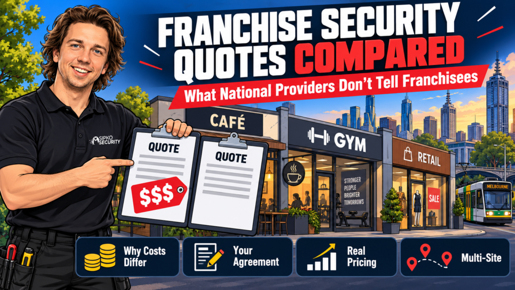 franchise-security-quotes - SIPKO Security Sipko Security installer comparing franchise security quotes