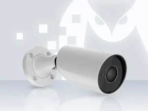 AJAX BulletCam 5MP 2.8mm White - AI Wired IP Bullet Camera