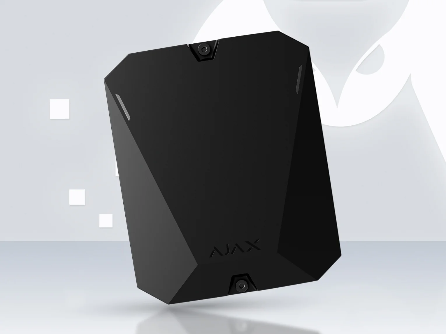 AJAX Hub BP Jeweller battery-powered control panel in black