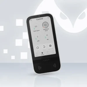 AJAX KeyPad TouchScreen Jeweller in black