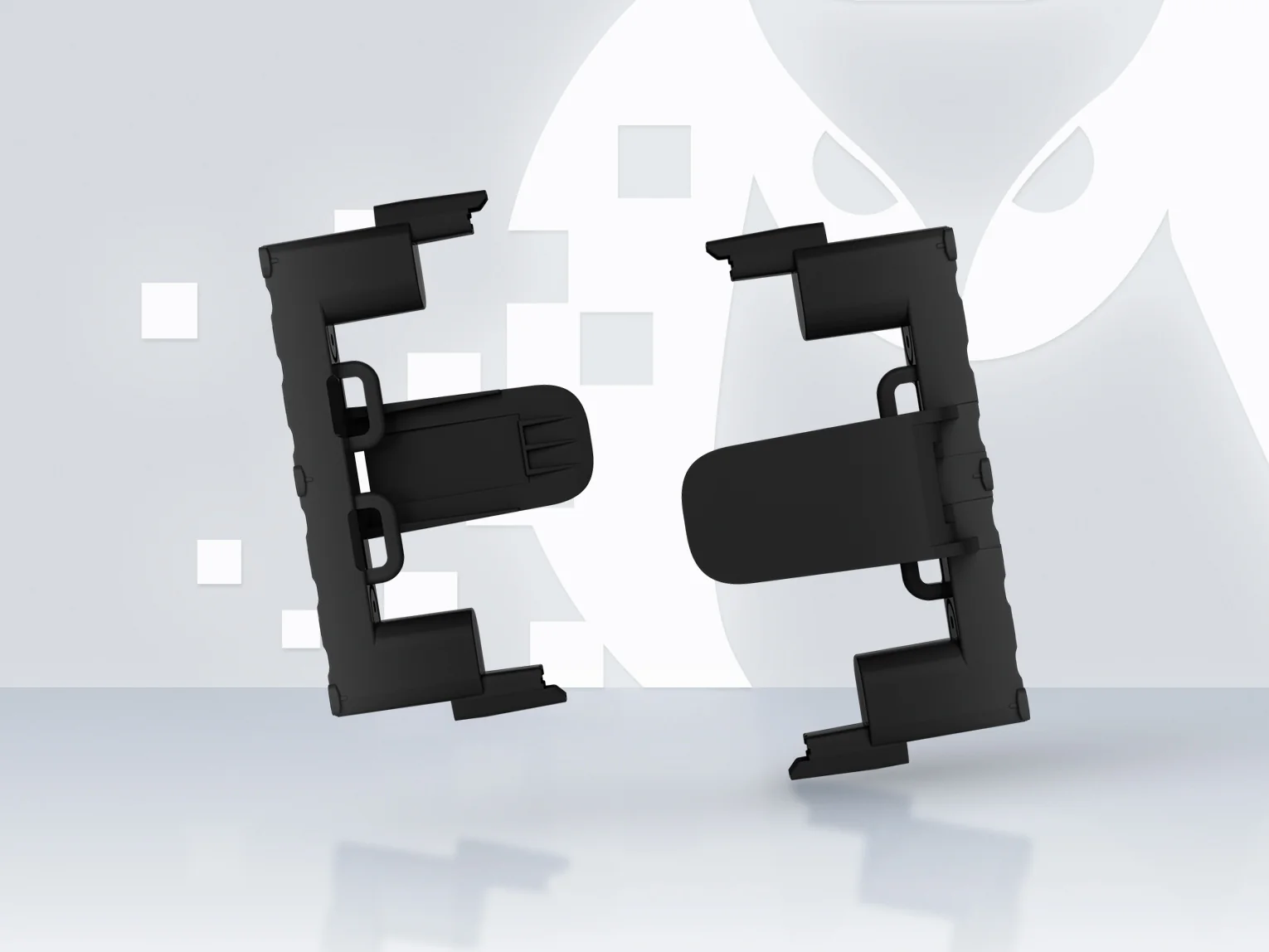 AJAX Module Holder Type B ASP Black