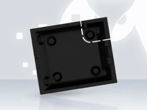 AJAX SmartBracket for MotionCam Black - Original AJAX Photo Motion Detector Wall Mount Bracket