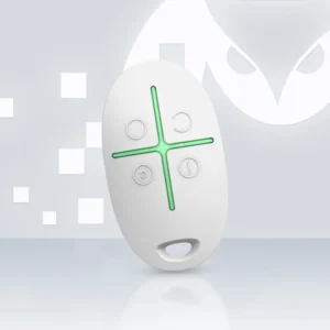 AJAX SpaceControl Jeweller key fob in white