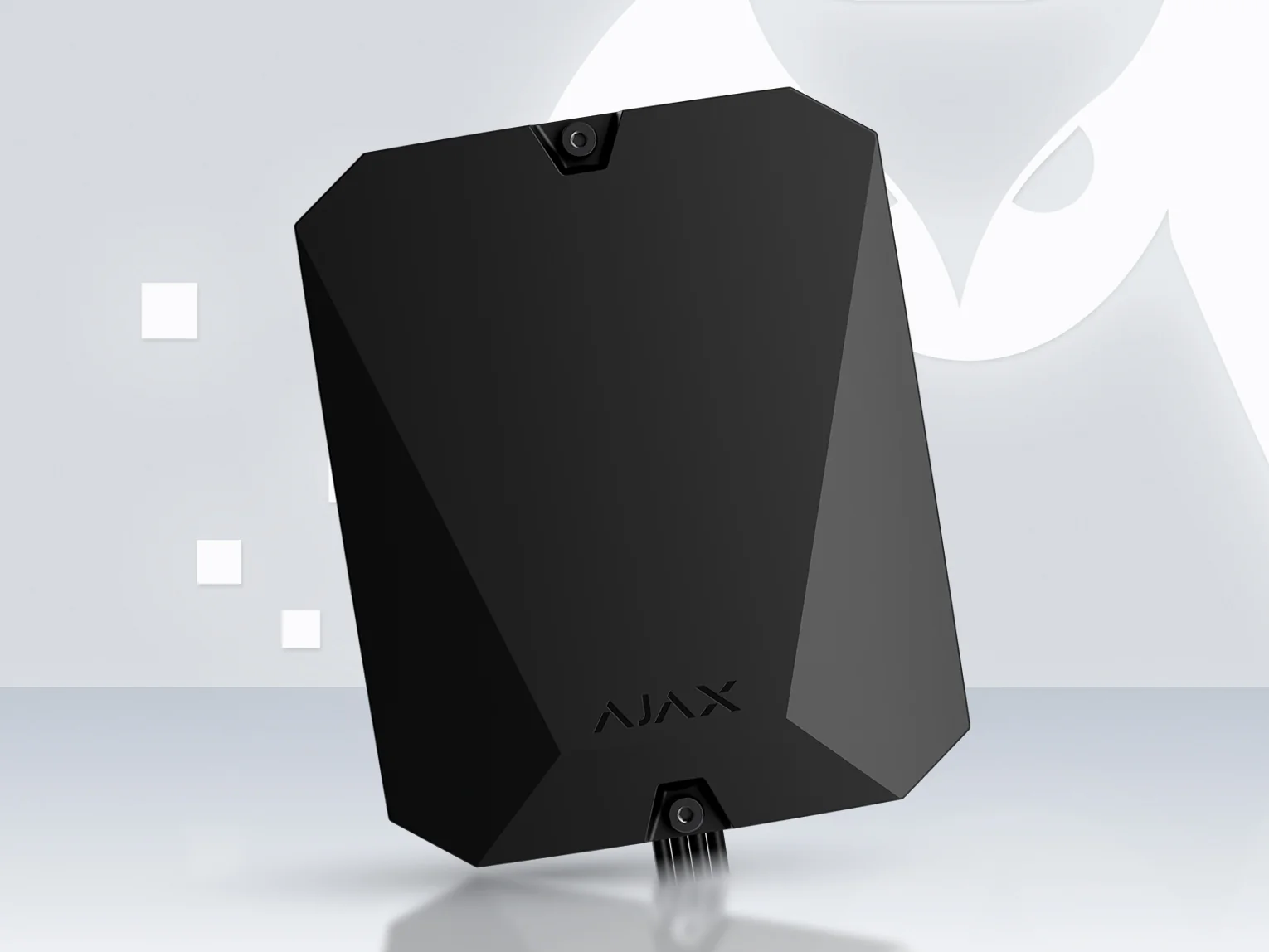 AJAX Superior Hub Hybrid control panel in black