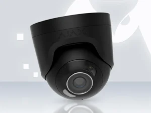 AJAX TurretCam HL 5MP 2.8mm Black - AI Hybrid Illumination IP Camera