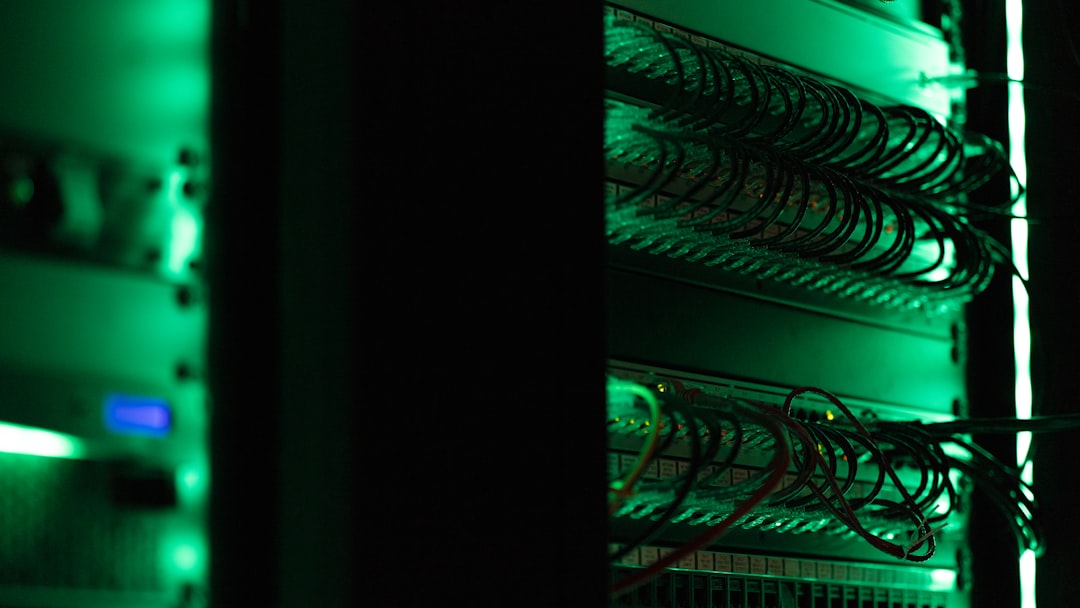 Network video recorder and cabling rack for a hardwired CCTV system