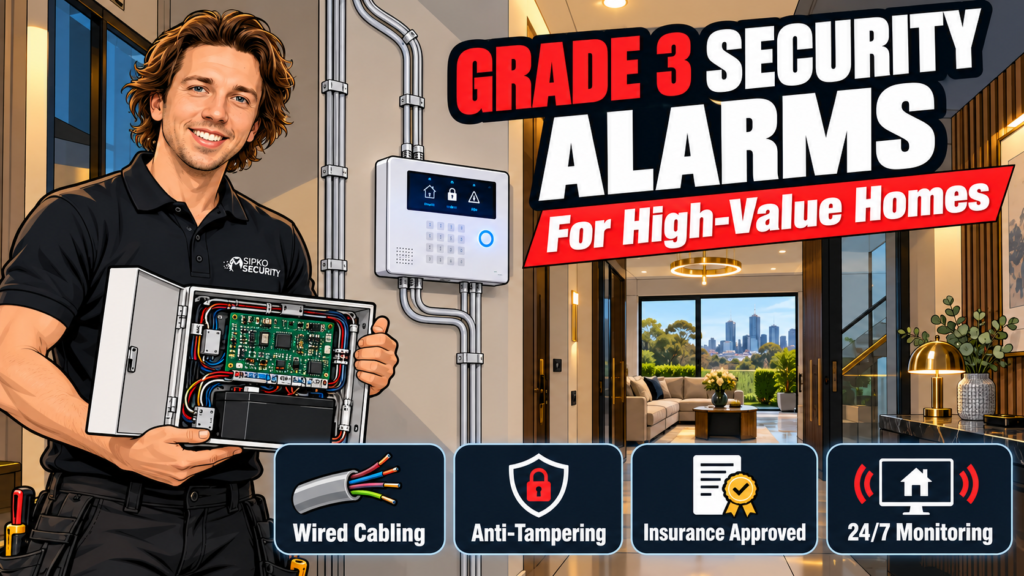 Grade 3 Security Alarm Showcase - SIPKO Security Grade 3 Security Alarm Showcase