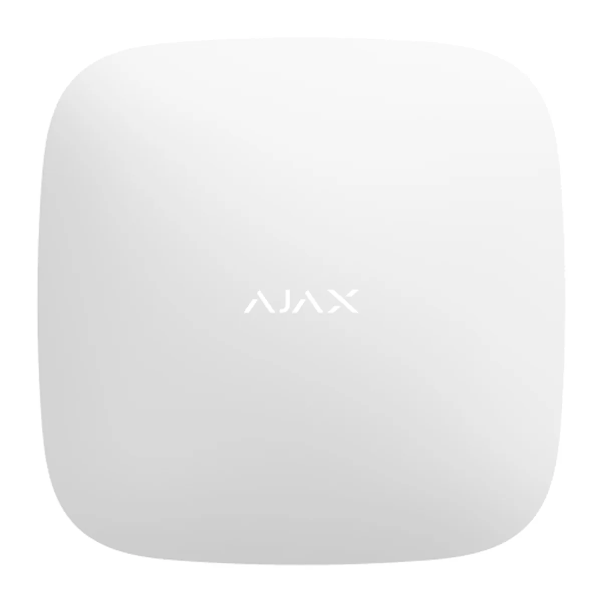 AJAX Hub 2 (4G) control panel in white, front view