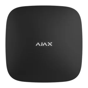 AJAX Hub 2 Plus Jeweller Black - Control Panel with 200 Devices, Wi-Fi and Photo Verification