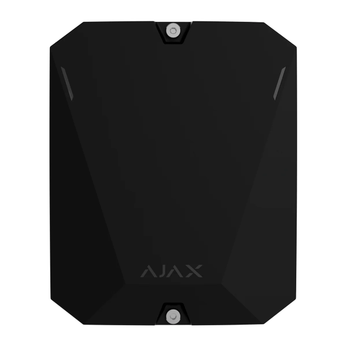 AJAX Hub BP Jeweller battery-powered control panel in black, front view