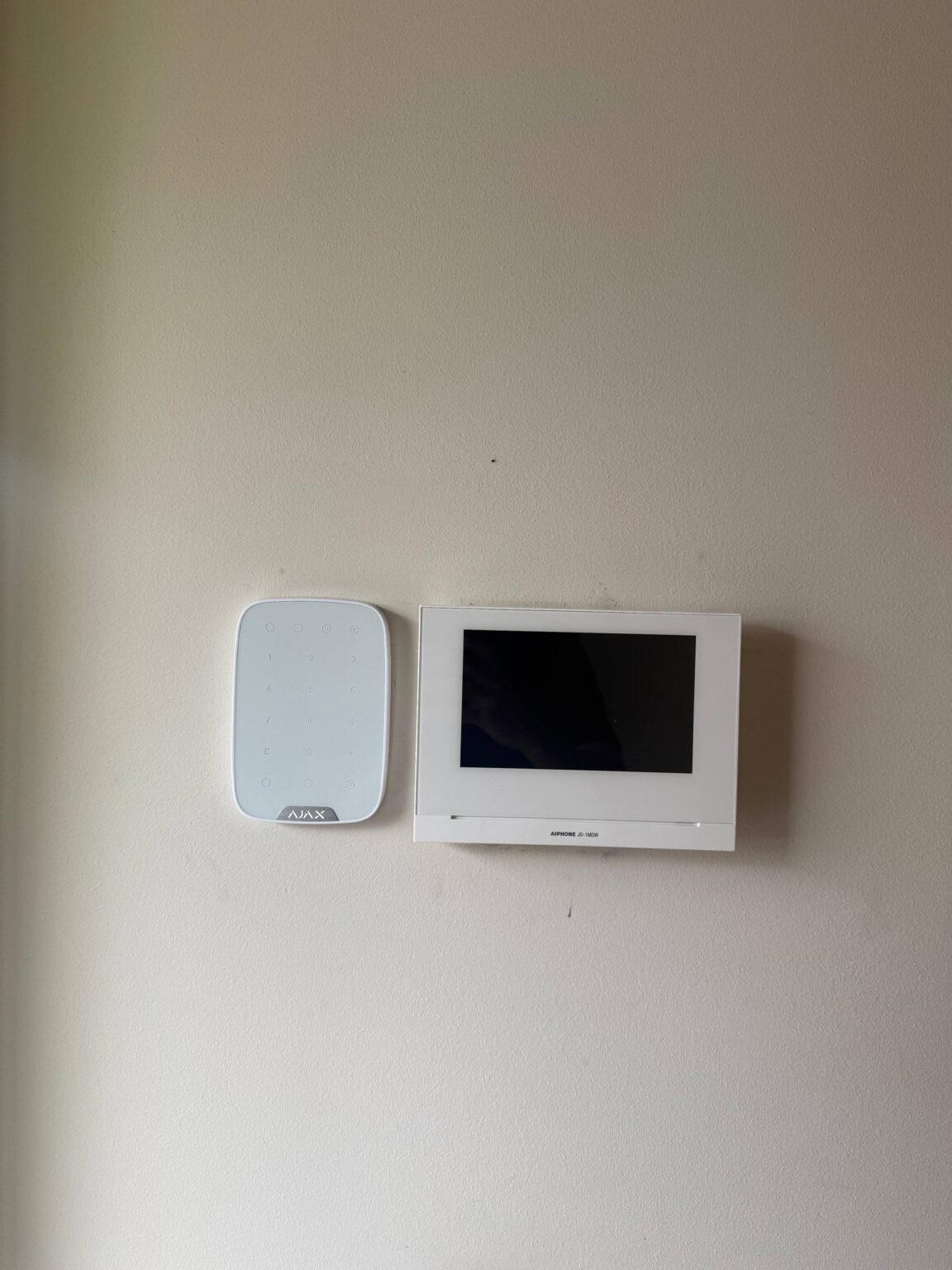 Ajax security installation by SIPKO Security at a Melbourne property