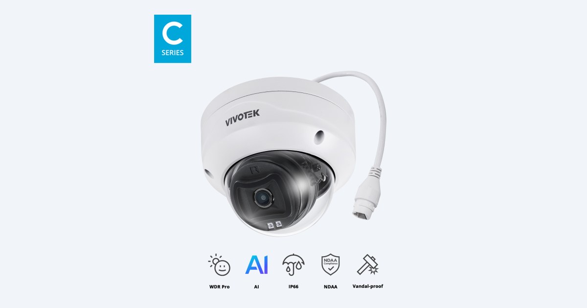 VIVOTEK FD9383-HV 5MP Outdoor Fixed Dome AI Camera - SIPKO Security